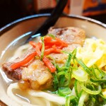 沖縄居酒屋あらぐすく - ソーキそば美味しい♪