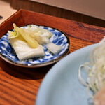 dancyu食堂 - 【焼売定食＠税込1,280円】お新香