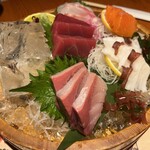 Sakagura - 鮮魚のお刺身氷山盛り