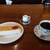 Bistro&Cafe 徒然 - ●ホットコーヒー（モーニングサービス付き）400円
▶モーニングサービスの内容
モーニングサービスとしては地味だけど
1杯1杯コーヒーを抽出されている。