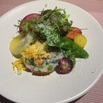 Ris. - 地物野菜と伊賀米コシヒカリのサラダ