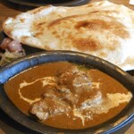 ガラム マサラ - バターチキンカレー＋ナン