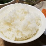 キッチン ブルー グローブ - ご飯大盛りのアップ