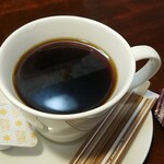 キッチン ブルー グローブ - コーヒーのアップ