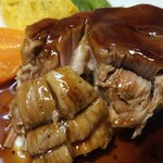 キッチン ブルー グローブ - 更に崩します