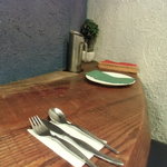 ダバ インディア - カウンター席