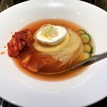 仙台牛焼肉 花牛 - 冷麺：追加料金で！美味しいよ～