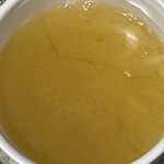 すし貞 - お味噌汁