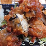 永楽食堂 - 椎茸海老詰め揚げ