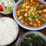 Orae No Ie Jin - 麻婆豆腐とご飯セット