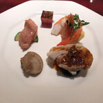 Ginza Asuta - 季節の前菜盛り合わせ