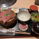 古民家焼肉 古登里 - 黒毛和牛ひつまぶし　¥1,900