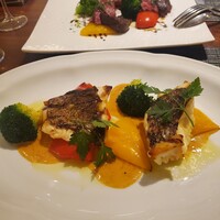 オステリアガウダンテ 神戸ハーバーランド店 - 愛媛県産真鯛のグリル