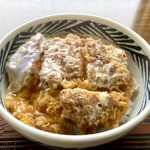 レストランかしわ - かつ丼　上　1,100円