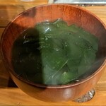 鹿酔庵 - すまし汁