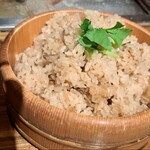 鹿酔庵 - 炊き込みご飯
