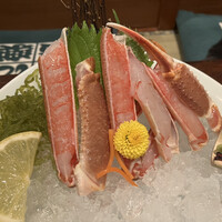 かに道楽 横浜店 - 蟹のお刺身