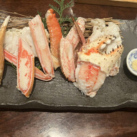 かに道楽 横浜店 - 食べ比べセット(量は少なめ…)