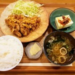 森の湯小屋 さぎの湯 しらさぎ荘 - 料理写真:ゆーりんちー定食　1200円