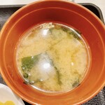 めし処 甲州亭 - 味噌汁