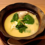 Sushi Kambi - 牡蠣の茶碗蒸し