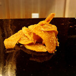 鮨 かんび - 大根のお漬物　これが本当に美味しい