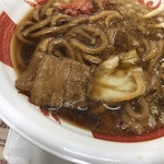 レストラン 御幸 - 黒石つゆ焼きそば880円