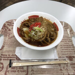 レストラン 御幸 - 黒石つゆ焼きそば880円