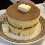 イワタコーヒー店 - ホットケーキ　横から