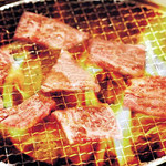 Nobiani - 【天然備長炭で焼く！】炭火焼肉、肉質はもちろん焼く炭にまでこだわりました。さっと炙るだけでも旨い贅沢な肉を、贅沢な炭火でお楽しみ下さい。