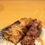 もつ焼き ひろや - 2023.3 てっぽう（198円）つる（198円）