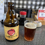 Uomasa - 小樽ビール（ドンケル）660円