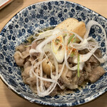 Hasuya - お通しの牛肉