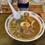 旭川ラーメン こぐまん - 正油（小盛）