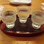 酒饌亭 灘菊亭 小溝筋のかっぱ - 季節の飲み比べ