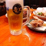 I Love Gyoza アキバの竜王 - ビール8杯目（これは進むビールだ）