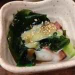 Sekisho - お通し（海鮮酢味噌）