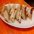 I Love Gyoza アキバの竜王 - 料理写真:竜王餃子（タネがパンパン、甘めのタネです）
