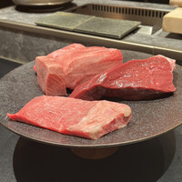 西麻布 焼肉 X - お肉盛り合わせ