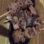 山鯨屋 - ガツ醤油焼き？90円＋税/本(2023.3.13)