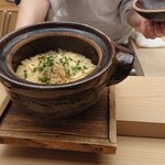 季節料理　なかしま - 信楽焼土鍋のたけのこご飯