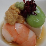 かず味家 - 雲丹豆腐