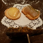 カンパーニュ - 2013.07　前菜　チーズフォンデュ、スズキ、アマゴのフリット