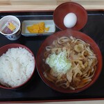 小桜 - 朝食セット(AM10:00まで)500円
            +天ぷら 150円