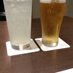 Ittetsu - レモンスカッシュと生ビール