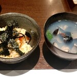 一徹 - 汁物は青森県産の蜆