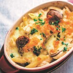 Seafood gratin