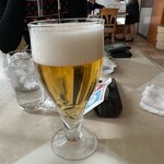 ルッチコーレ - 昼飯時のビール