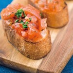 Bruschetta of tomato