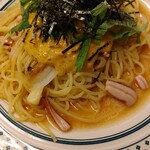 Addictive natto spaghetti